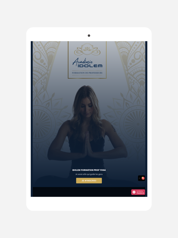 Screenshot #4 pour FORMATION PROF YOGA IDOLEM