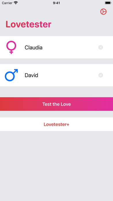 Love-Tester Screenshot
