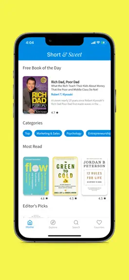 Game screenshot Short & Sweet: Book Summaries mod apk