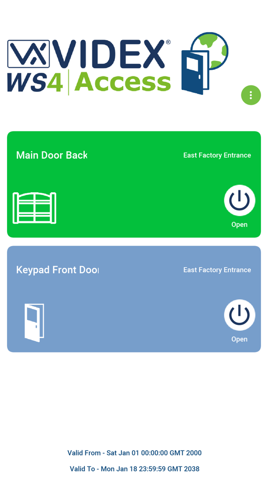 #6. WS4 Access (iOS) 由: Videx Security Limited