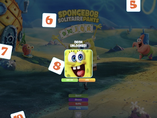 SpongeBob SolitairePants Screenshots