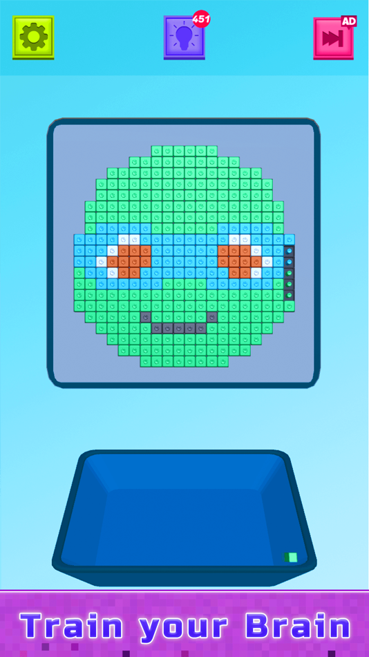 #2. Pixel Block Puzzle Game (iOS) 来自: KUNHAR GAMES LTD