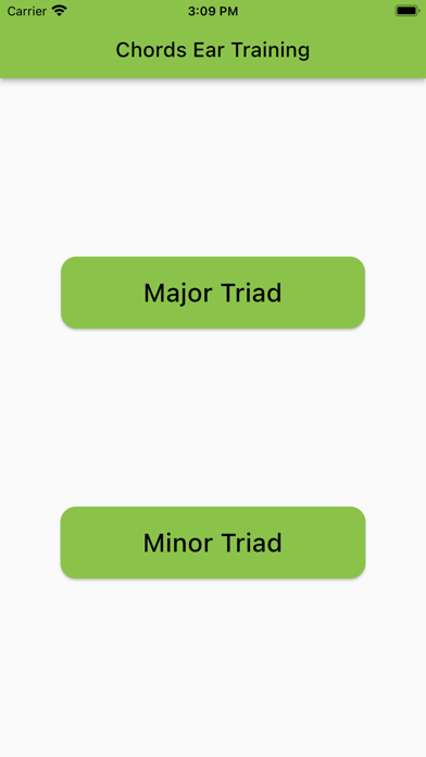 Chords Ear Training Screenshot