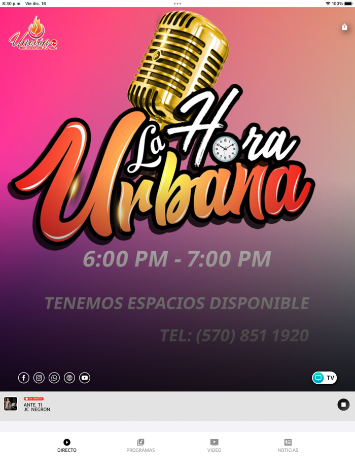 Unción TV Oficial