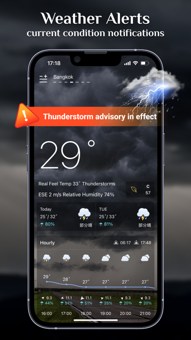 Weather App - Accurate Weatherのおすすめ画像2