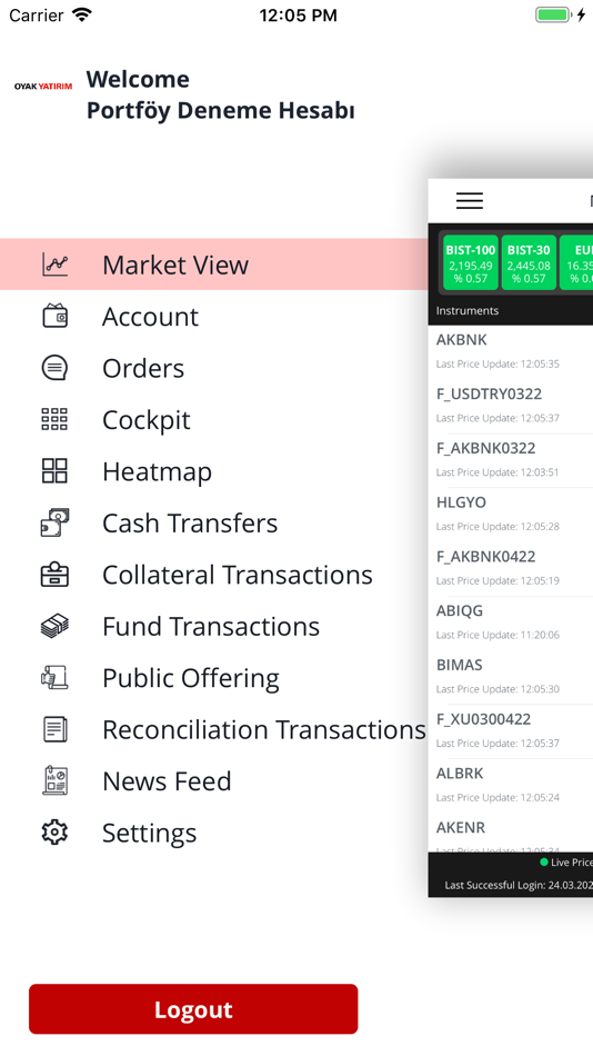 #2. Oyak Trader (iOS) By: Oyak Yatırım