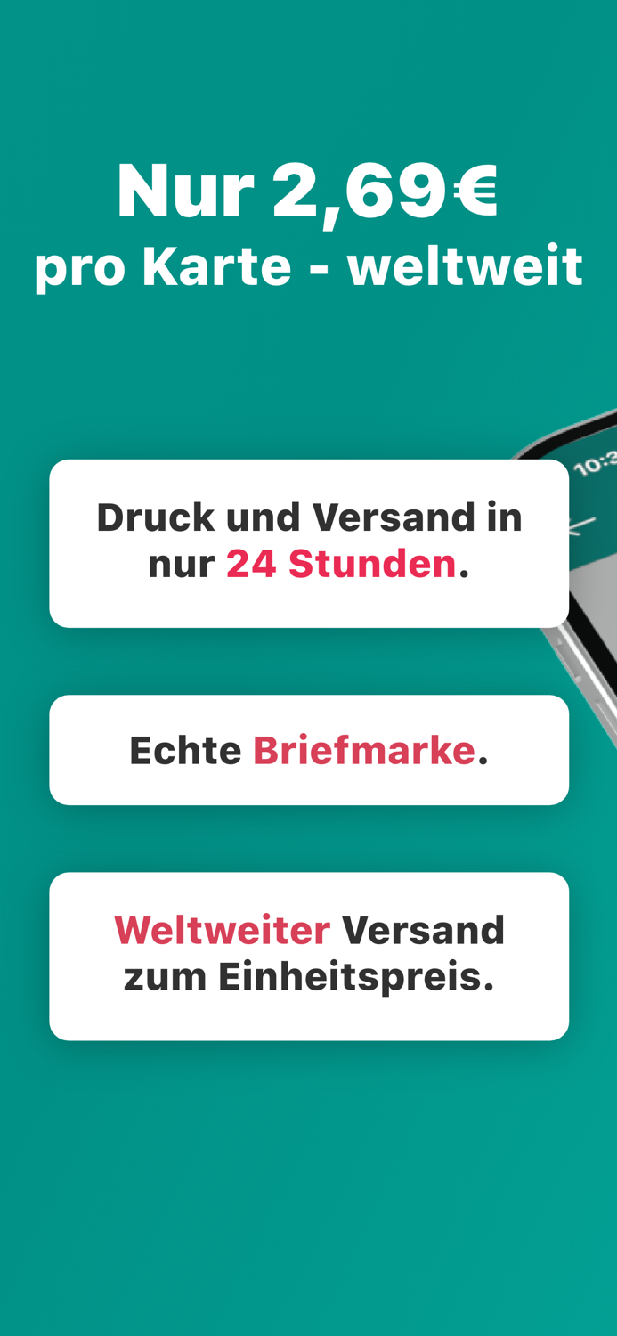 Stamp - Foto Postkarten App