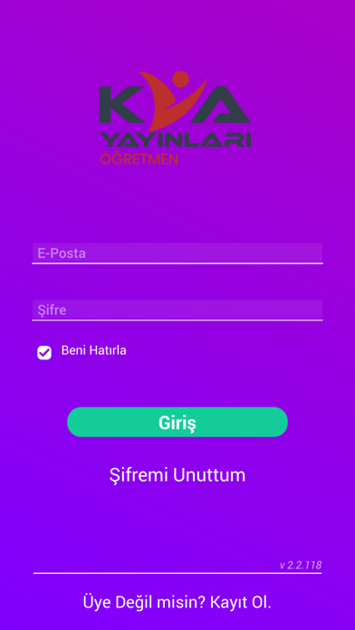 KVA Öğretmen Screenshot