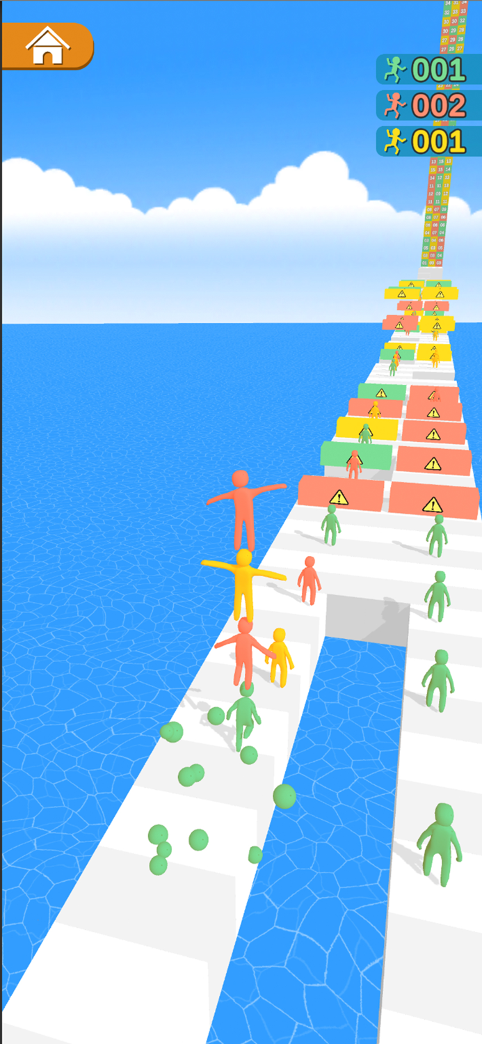 Colorful Runners Tower