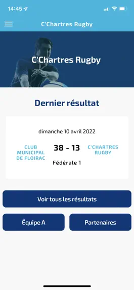 Game screenshot C' Chartres Rugby mod apk