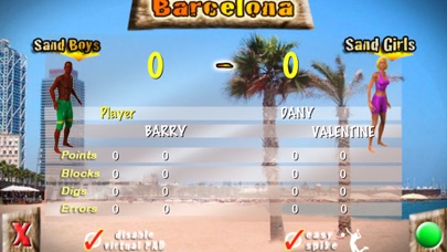 Over The Net Beach Volley Screenshot