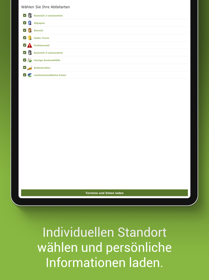 Haßberge Abfall-App
