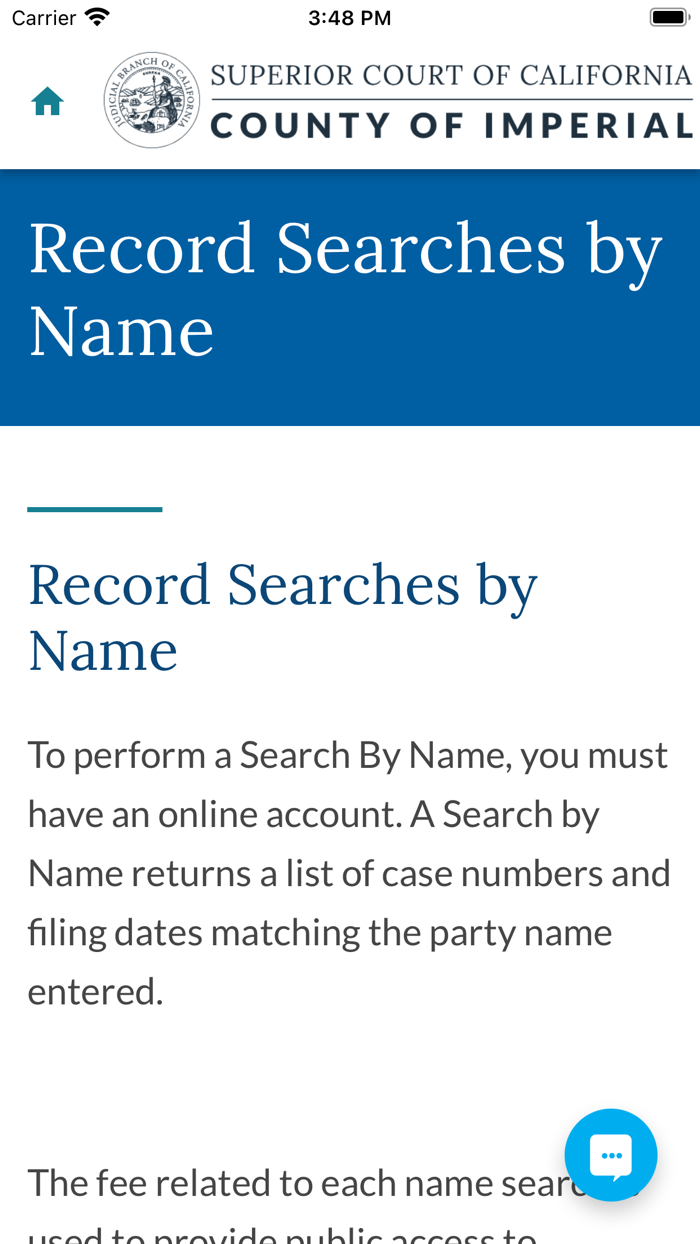 Superior Court of CA Imperial