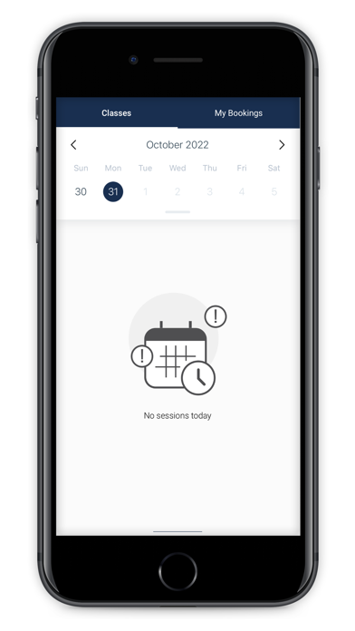 Olympus Top Fitness Screenshot