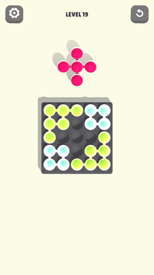 #1. Pinlog Puzzle (iOS) 由: Broken Mug Studio