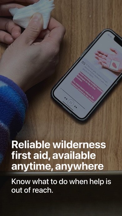 GOES Health: Outdoor First Aid Screenshot