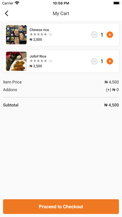 XpressMeals Screenshot
