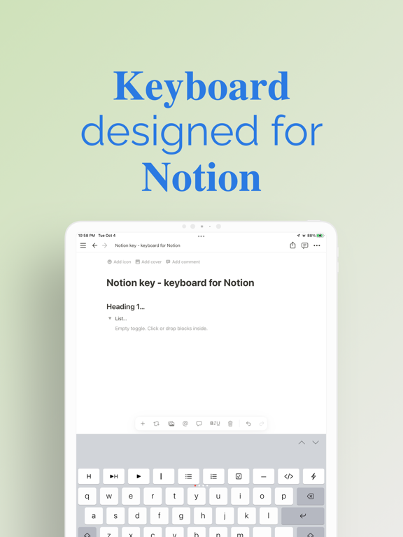 Notion Keyboard - Notionkeyのおすすめ画像1