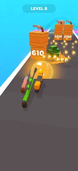 Game screenshot Gun Merge Run mod apk