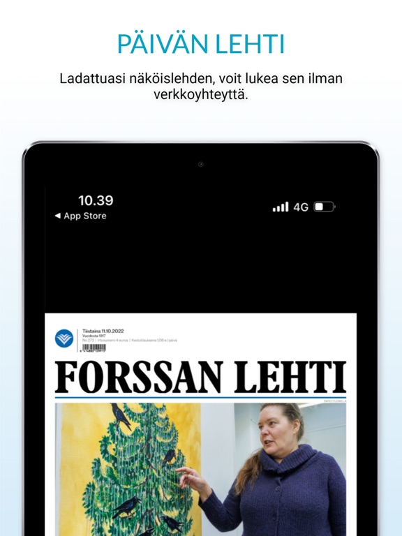 Screenshot #6 pour Forssan Lehti, päivän lehti