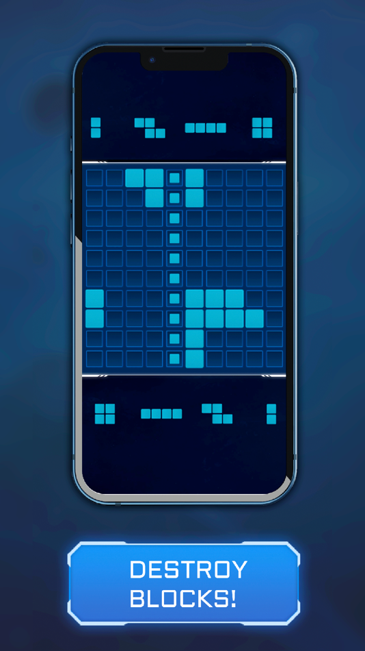 #2. Cyber Puzzle - Block Puzzles (iOS) 由: Cacao Mobile