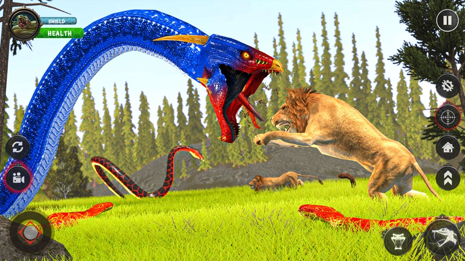 #2. Anaconda Attack: Snake Games (iOS) Podle: Five River Solutions Private Limited