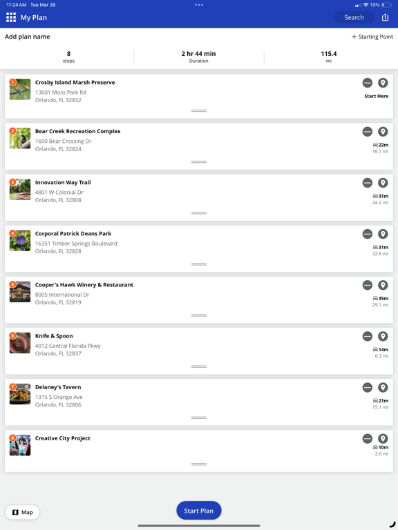 Visit Orlando iPad screenshot 9 - Travel app