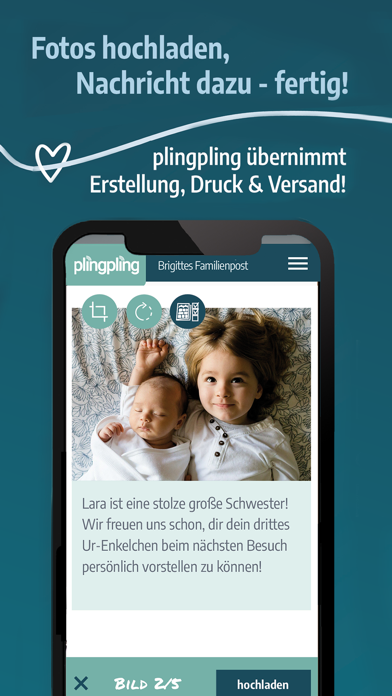 plingpling Familienzeitung Screenshot