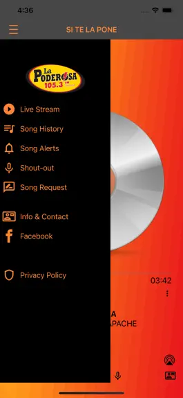 Game screenshot La Poderosa 105.3 apk