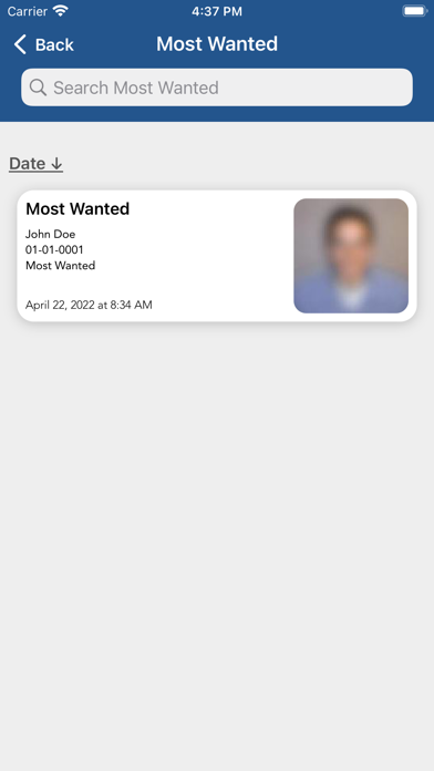 Beckham County Sheriff (OK) Screenshot