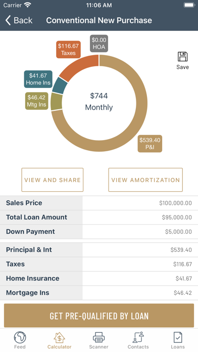 Mercantile Mobile Mortgage Screenshot