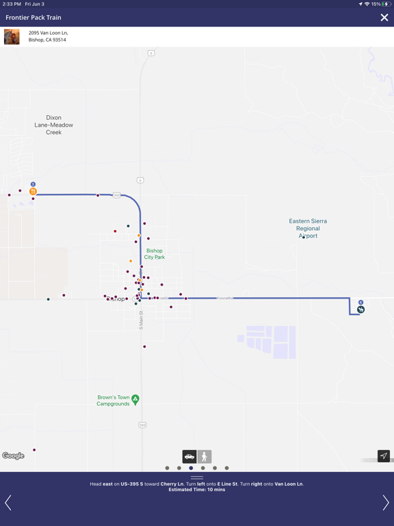 Visit Bishop CA iPad screenshot 7 - Travel app
