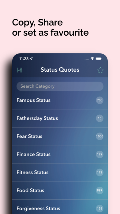 Status Quotes & Love Messages Screenshot