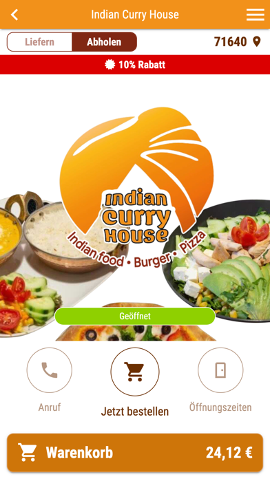 Indian Curry House Ludwigsburg Screenshot