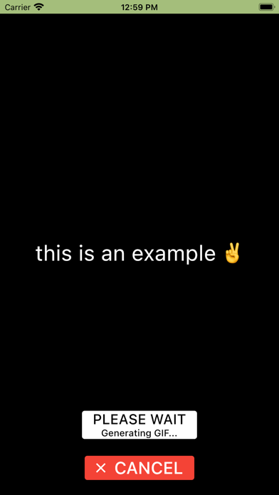 Animated Texts Screenshot