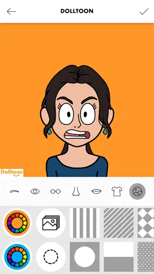 Captura de pantalla de Dolltoon - Cartoon Creator en iPhone 5