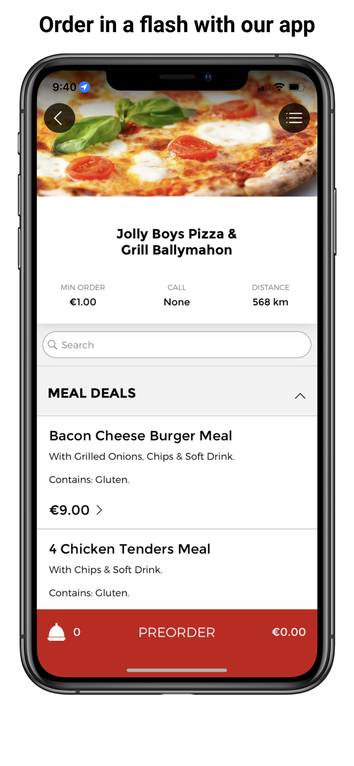 Jolly Boys Pizza and Grill App