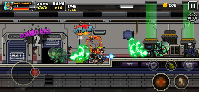 Silver Soldier - Shooting Game