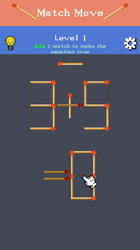 #1. Match Move - Matchstick Puzzle (iOS) 由: 珠峰 徐