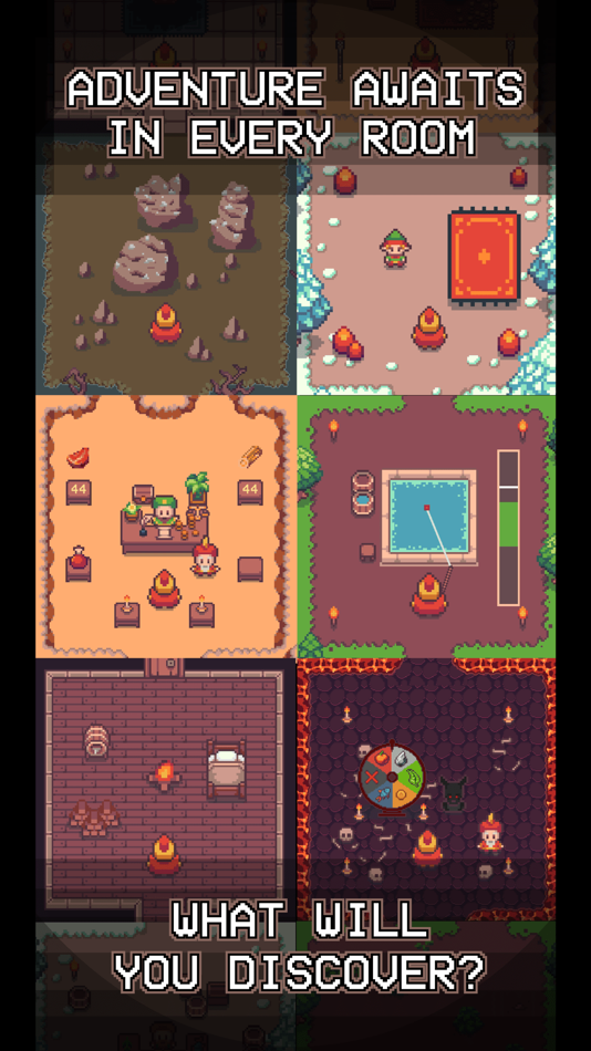 #3. Match And Rogue: Pixel RPG (iOS) 由: JEREMIE, MARVIN, HERVE GOUJON