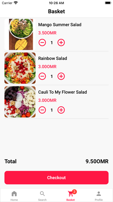 Mai`s Salads Screenshot