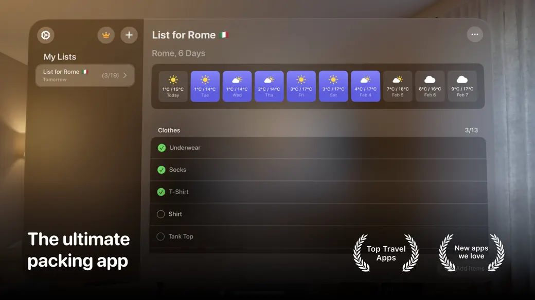 Packing List – Pack, Repeat screenshot 1