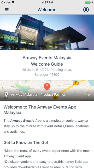 Amway Events Malaysia Screenshot