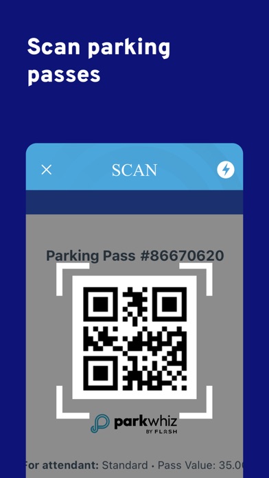 ParkWhiz Mobile Attendant Screenshot