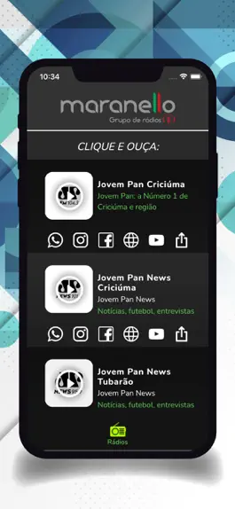 Game screenshot Jovem Pan Criciúma Oficial mod apk
