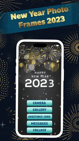 Game screenshot Happy New Year Frames 2023 mod apk