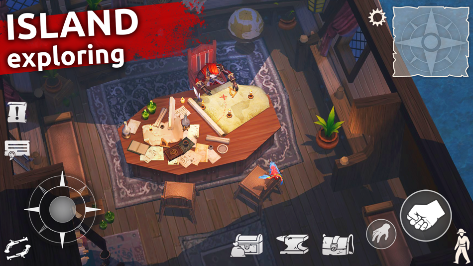 #7. Mutiny: Pirate Survival RPG (iOS) Bởi: Helio Games