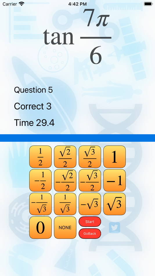 #2. Trigonometric Time Attack (iOS) 由: takamitsu furuya