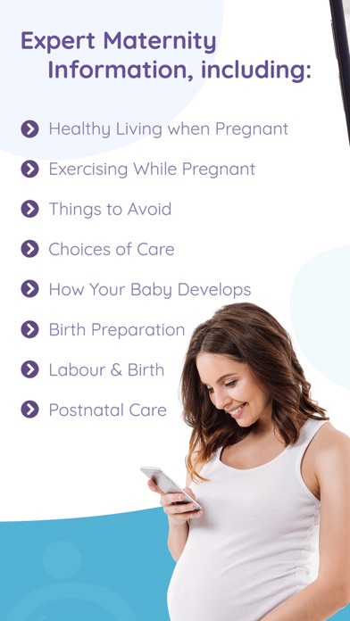 Maternity App Screenshot