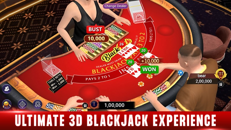 Octro Blackjack: Black Jack 21 screenshot 6